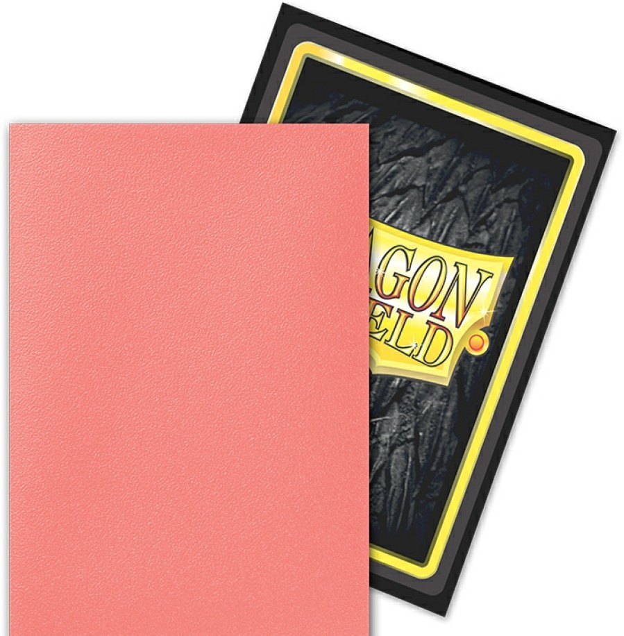 Arcane Tinmen Sleeves (Standard Size) | Dragon Shield Sleeves - Peach Matte Dual (100 Stuks)