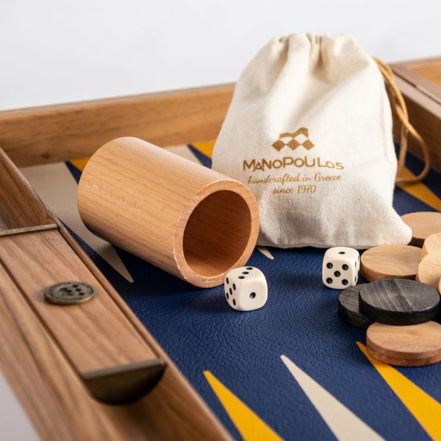 Manopoulou Hout | Backgammon: Royal Blue - Large