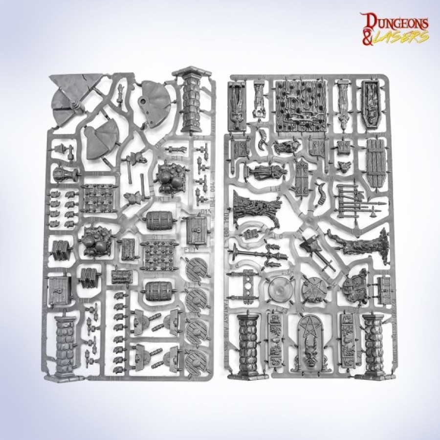 Archon Studios Miniaturen | Dungeons & Lasers - Fantasy Custimization Bits