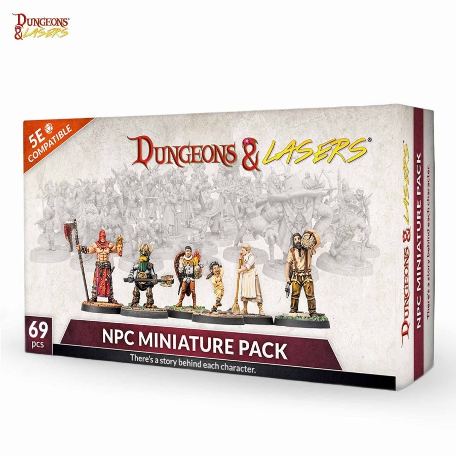 Archon Studios Miniaturen | Dungeons & Lasers Npcs Miniature Pack