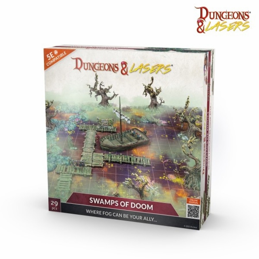 Archon Studios Miniaturen | Dungeons & Lasers - Swamps Of Doom