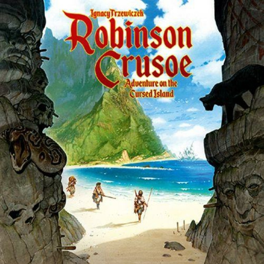 Portal Games Samenwerking Bordspel | Robinson Crusoe Adventures On The Cursed Island