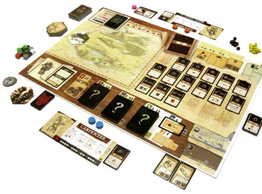 Portal Games Samenwerking Bordspel | Robinson Crusoe Adventures On The Cursed Island