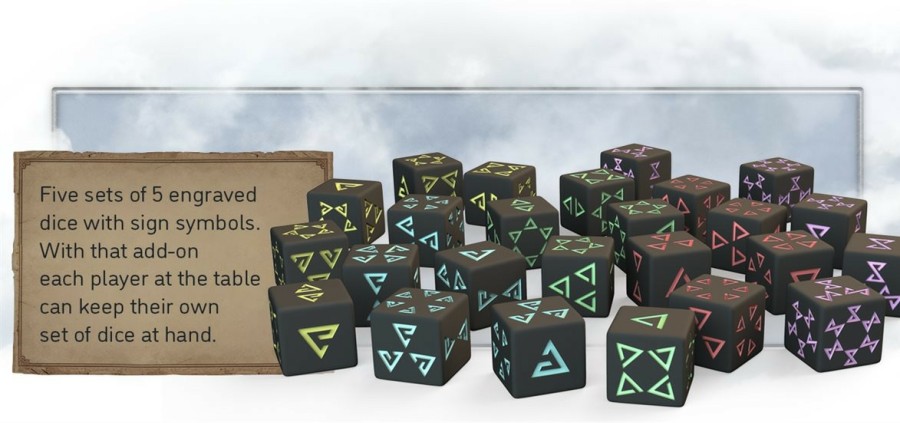 Rebel Dobbelstenen | The Witcher Old World - Additional Dice Set