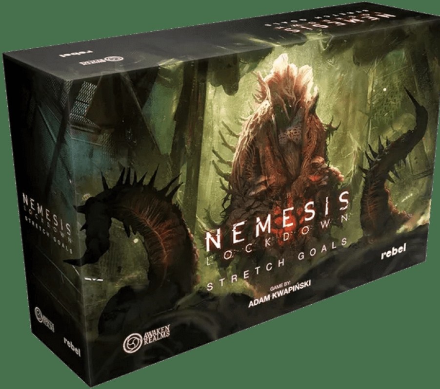 Awaken Realms Samenwerking Bordspel | Nemesis: Lockdown - Strech Goals