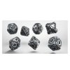 Q Workshop Dobbelstenen | Metal Tech Dice Set (7)