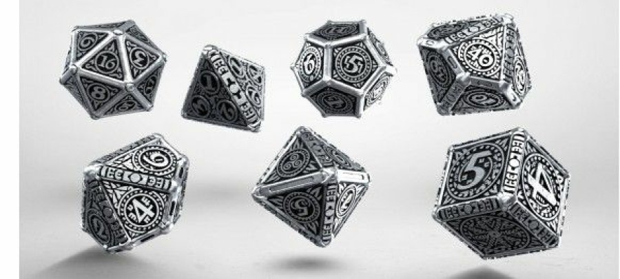 Q Workshop Dobbelstenen | Metal Svetovid Dice Set