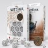 Q Workshop Dobbelstenen | The Witcher Dice Set - Geralt - The White Wolf