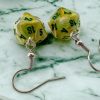 Ches Oorbellen | Hook Earrings Marble Green Mini-Poly D2