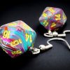 Ches Oorbellen | Hook Earrings Festive Mosaic Mini-Poly D20