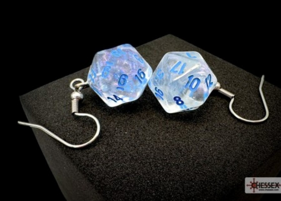 Ches Oorbellen | Hook Earrings Borealis Icicle Mini-Poly D20