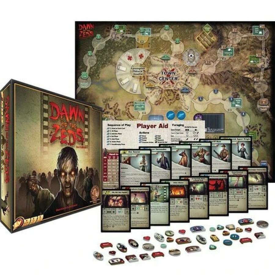 Victory Point Games Samenwerking Bordspel | Dawn Of The Zeds - 3Rd Edition