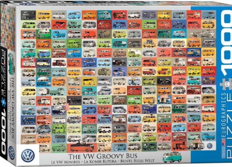 Eurographics 1000 Stukjes | Puzzel: The Vw Groovy Bus (1000)