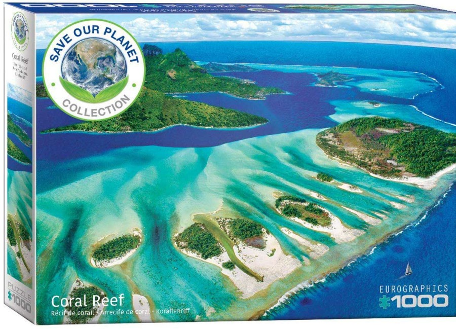 Eurographics 1000 Stukjes | Puzzel: Save The Planet! Coral Reef (1000)