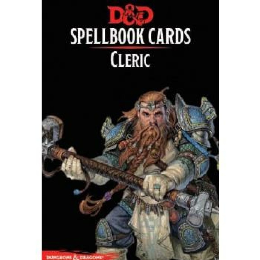 Gale Force 9 Spellbook Cards | D&D Spellbook Cards - Cleric (153 Cards)