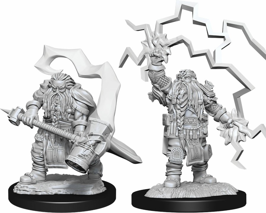 WizKids Miniaturen | D&D Nolzur'S Marvelous Miniatures: Dwarf Cleric Male