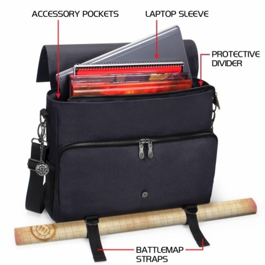 Enhance Gaming Dungeons And Dragons Bag | Player'S Essentials Bag Collector Edition (Black)