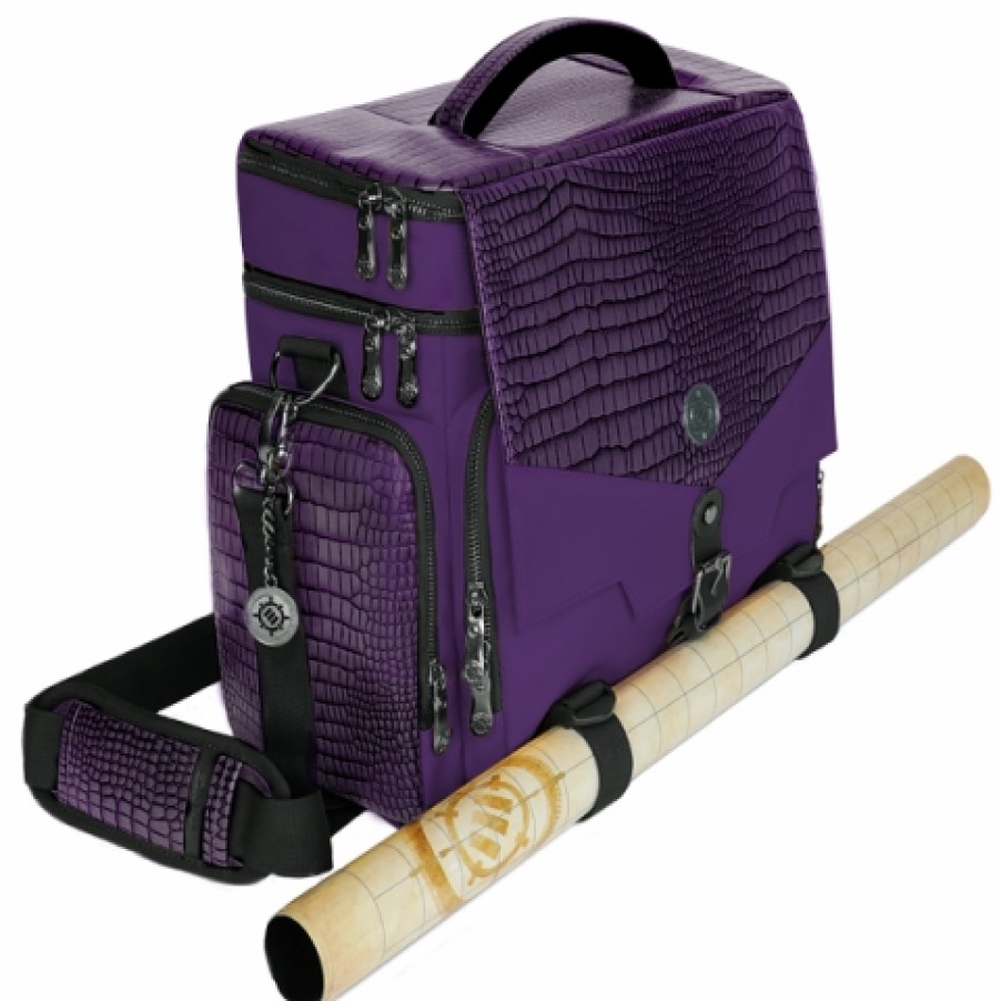 Enhance Gaming Dungeons And Dragons Bag | Rpg Adventurer'S Bag Collector'S Edition (Purple)