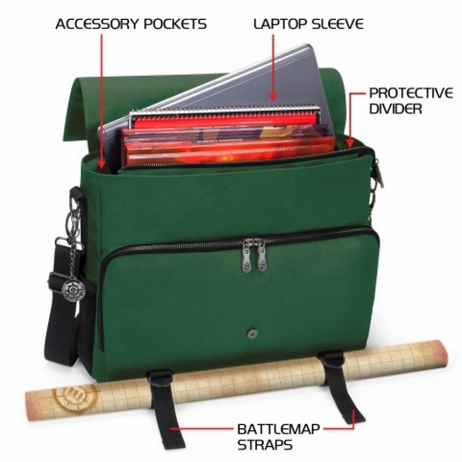 Enhance Gaming Dungeons And Dragons Bag | Player'S Essentials Bag Collector Edition (Green)