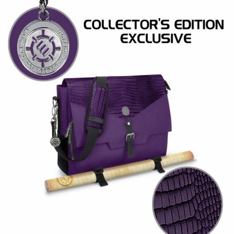 Enhance Gaming Dungeons And Dragons Bag | Player'S Essentials Bag Collector Edition (Purple)