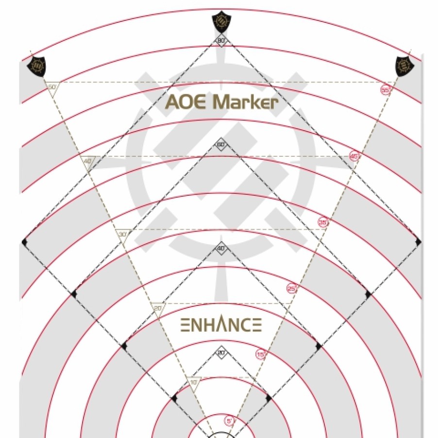 Enhance Gaming Opberg | Enhance Rpg 60Ft Spell Damage Template