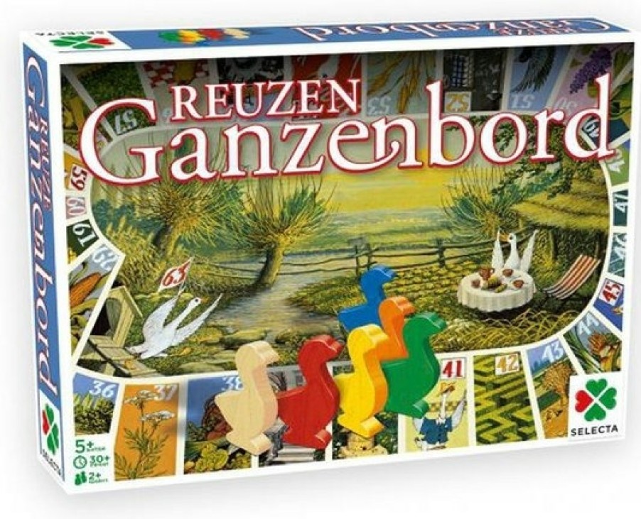 Selecta Kinderspellen | Reuze Ganzenbord