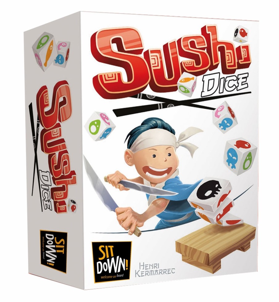 Sit Down! Dobbelspellen | Sushi Dice - Dobbelspel