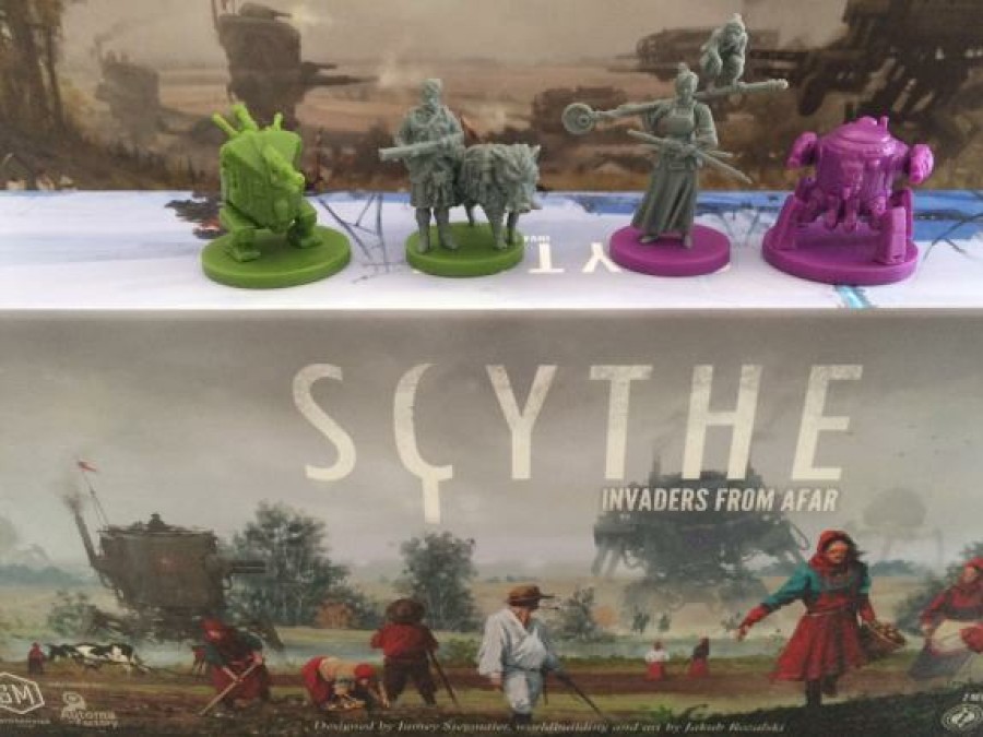 Stonemaier Games Organizers | Scythe Invaders From Afar - Expansion