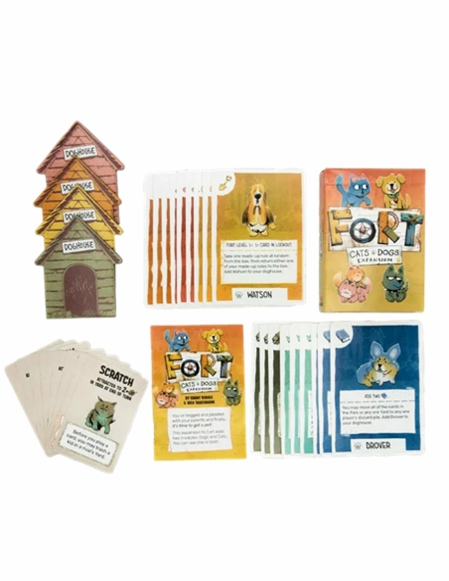 Leder Games Kaartspellen | Fort: Cats And Dogs