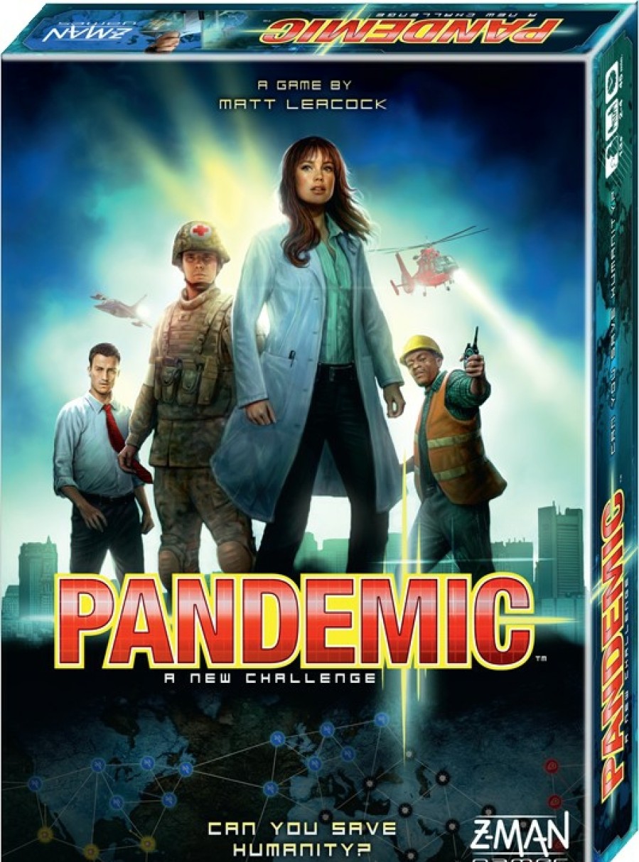 Z-Man Games Samenwerking Bordspel | Pandemic 2Nd Edition (English) - Basisspel