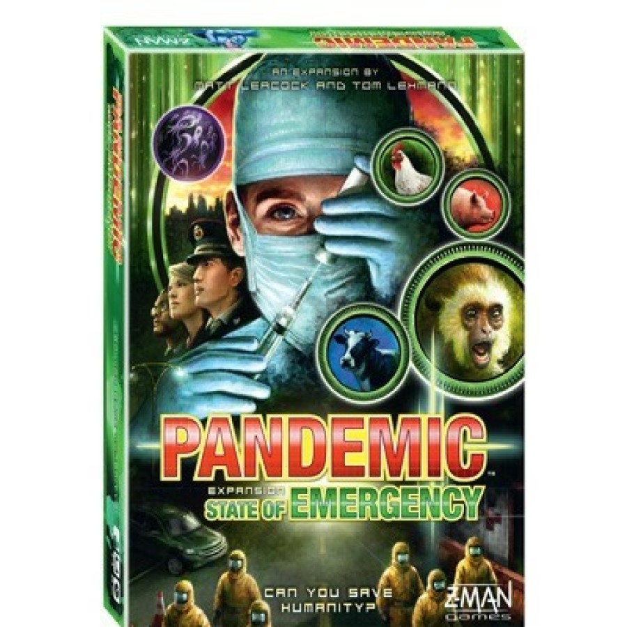 Z-Man Games Samenwerking Bordspel | Pandemic State Of Emergency