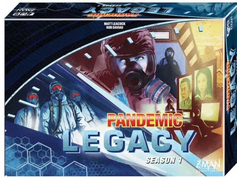 Z-Man Games Pandemic | Pandemic Legacy - Season 1: Blue Edition