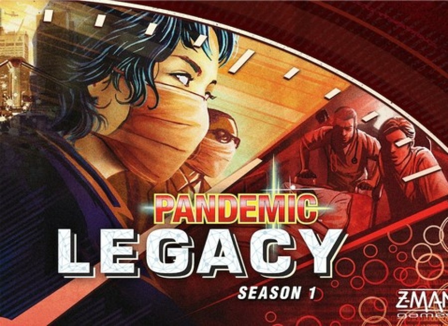 Z-Man Games Samenwerking Bordspel | Pandemic Legacy - Season 1: Red Edition