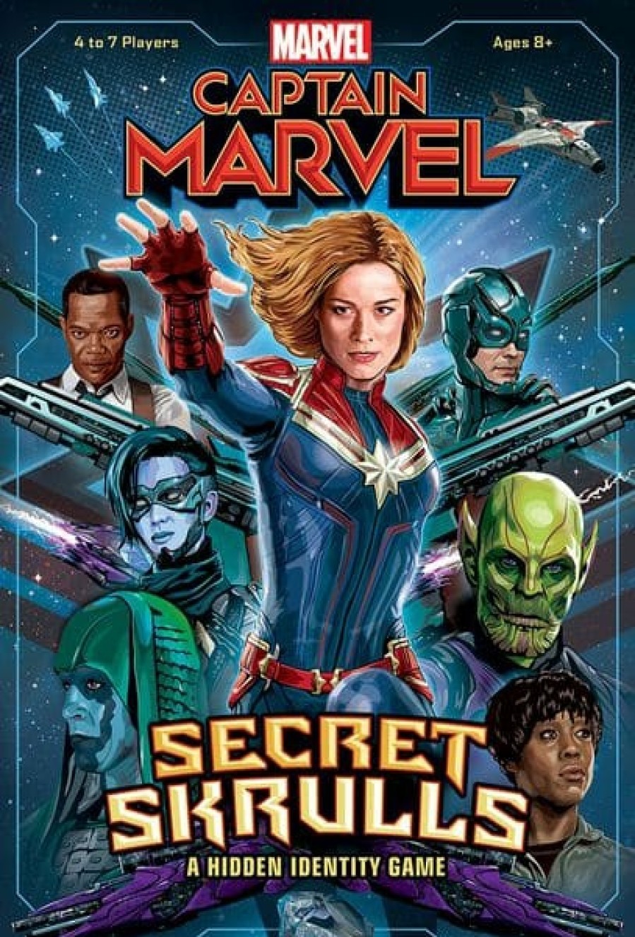 Usaopoly Kaartspellen | Captain Marvel - Secret Skrulls