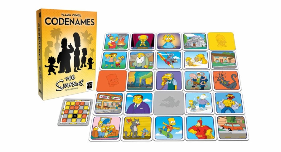 Usaopoly Partyspellen | Codenames The Simpsons