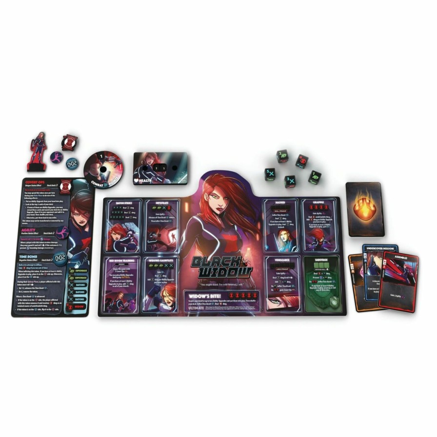 Usaopoly Kaartspellen | Dice Throne Marvel Black Widow & Doctor Strange