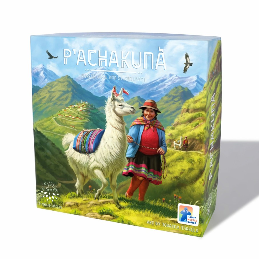 Happy Meeple Games 2 Persoonsspellen | P'Achakuna - Bordspel