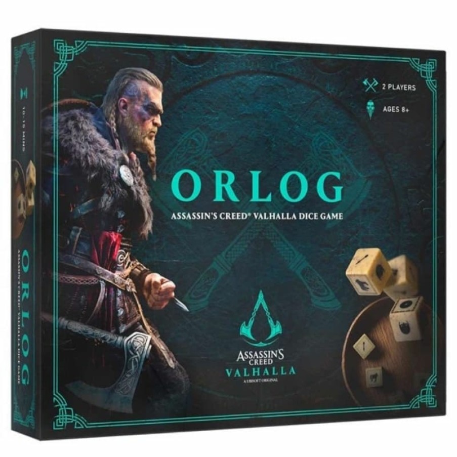 PureArts Dobbelspellen | Assassin'S Creed Valhalla Orlog Dice Game