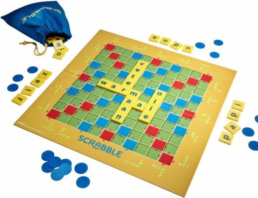 Mattel Games Kinderspellen | Scrabble Junior - Bordspel