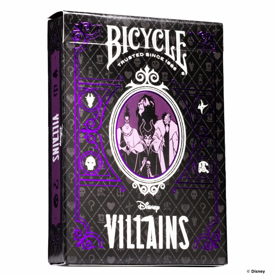 Bicycle Roulette / Poker | Pokerkaarten Bicycle- Villains Paars