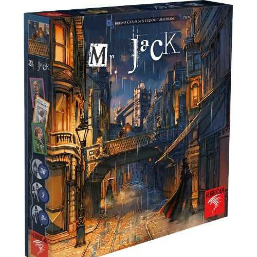 Hurrican games 2 Persoonsspellen | Mr.Jack (Londen) - Bordspel