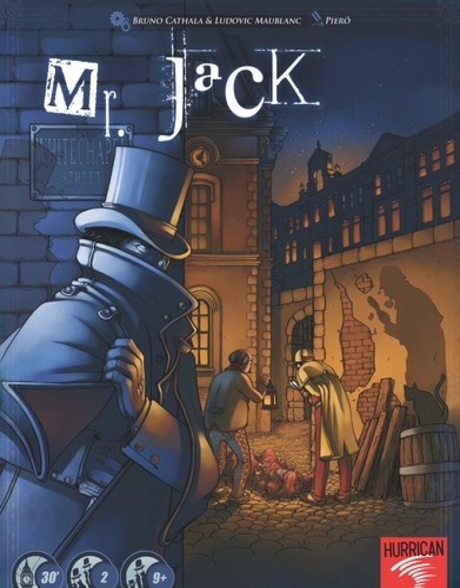 Hurrican games 2 Persoonsspellen | Mr.Jack (Londen) - Bordspel