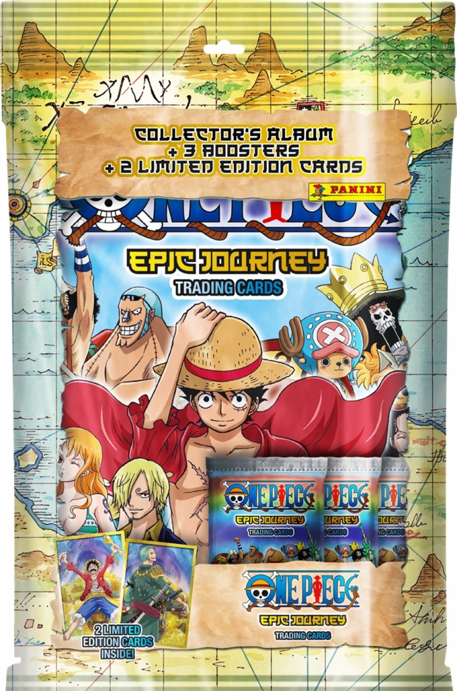 Panini One Piece Card Game | One Piece Trading Card Starter Pack