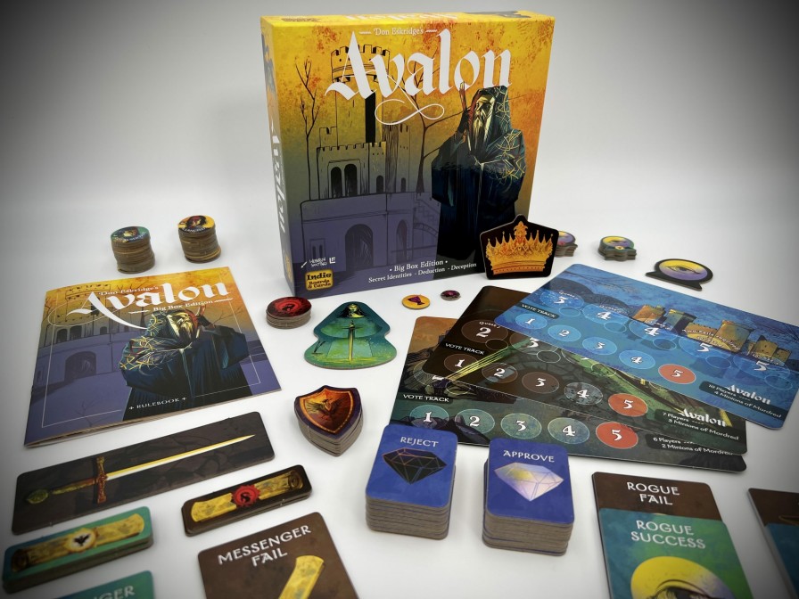 Indie Boards & Cards Samenwerking Bordspel | Resistance Avalon Big Box