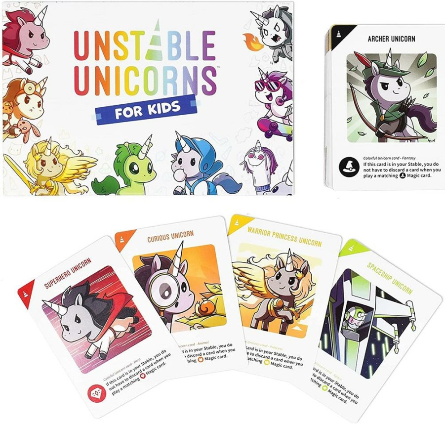 Teeturtle Kinderspellen | Unstable Unicorns Kids Edition