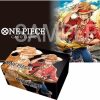 Bandai One Piece Card Game | One Piece Playmat + Storage Box - Monkey D Luffy