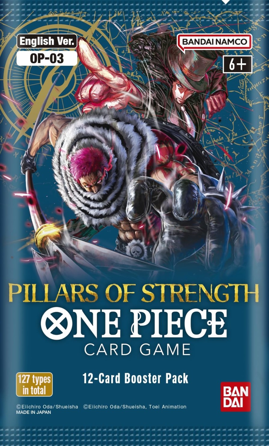 Bandai TCG One Piece Card Game | One Piece Pillars Of Strength Booster