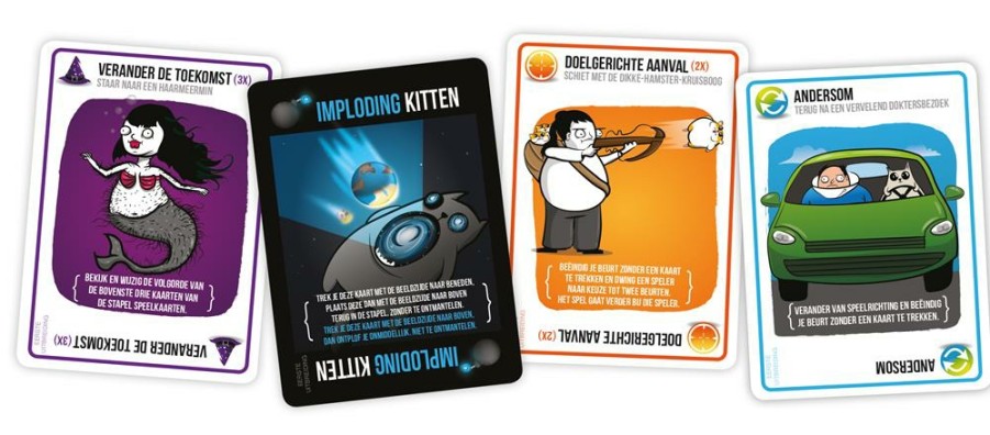 Exploding Kittens Kaartspellen | Imploding Kittens Nl