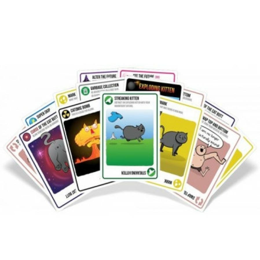 Exploding Kittens Kaartspellen | Exploding Kittens: Streaking Kittens Nl