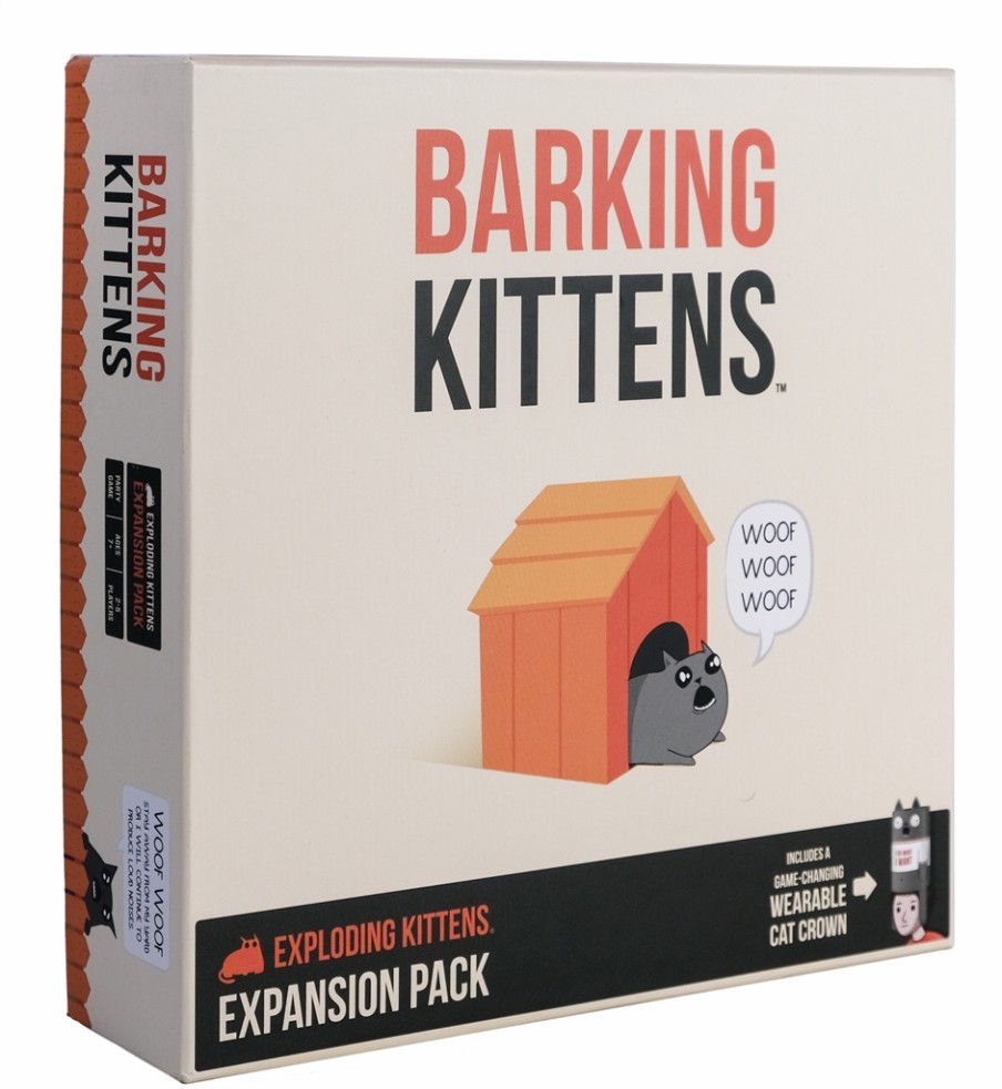 Exploding Kittens Kaartspellen | Exploding Kittens: Barking Kittens Nl